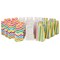 Hallmark Spring Pastel Party Favor and Wrapped Treat Bags, Assorted Designs (30 Ct., 10 Each of Chevron, Dots, Stripes) for Easter, Baby Showers, Birthdays, Graduations, Care Packages, May Day